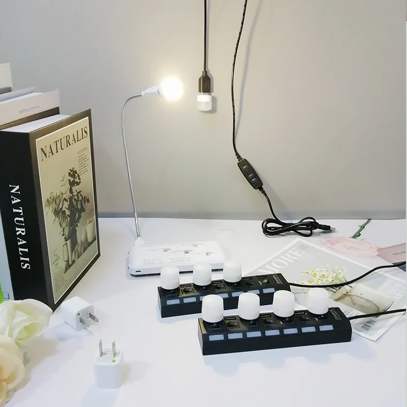 Led Light Night Light Mini Night Light Mini Led Light USB portable mini night light led sleeping small round lamp creative atmosphere white warm red blue green yellow purple USB lamp