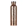 800ML Electroplated Copper Water Bottle​ ​One-Click Open Lid​ Anti-Slip​ ​Hammer Pattern Bottle​ Sports Water Bottle 5