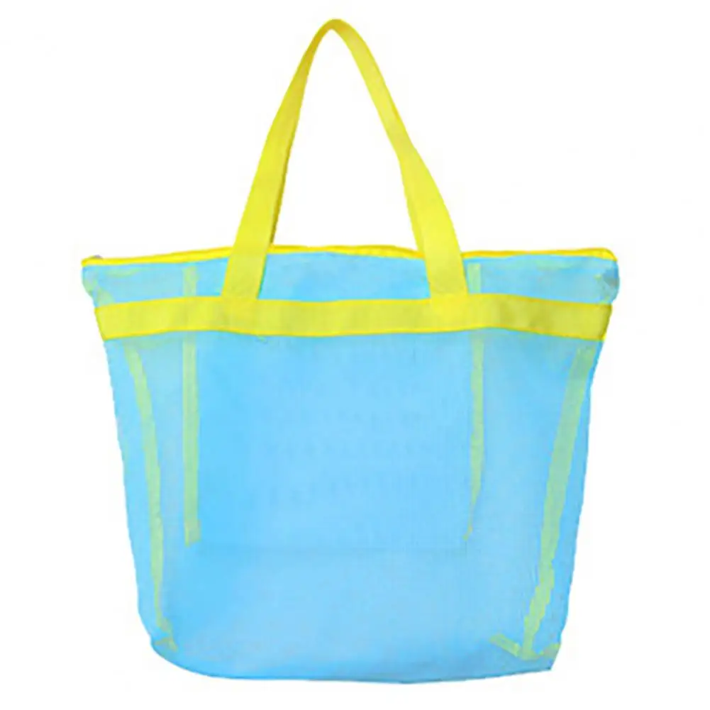 

Детская пляжная сумка, детская сетчатая пляжная сумка-тоут, пляжная сумка с быстросохнущей сеткой и дренажом, портативный душ для ванной комнаты, шампунь