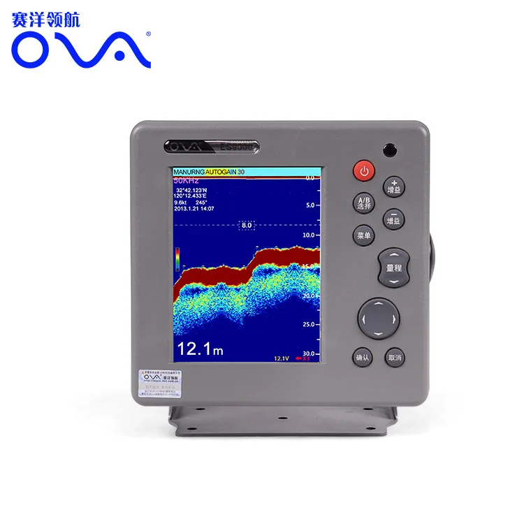 Hot Sale Survey Depth Measuring Instrument Echo Sounder with Gps cost effective oem oil depth measuring ultrasonic diesels fuel tank level sensor distance 20 meter