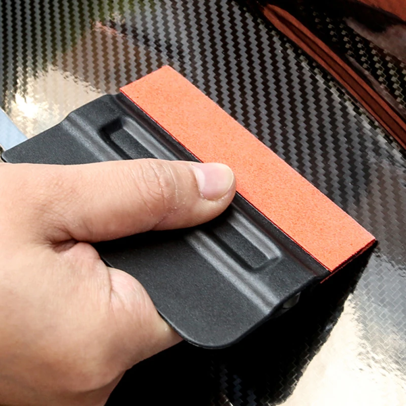 Car Wrap Vinyl Suede Felt Cloth Film Edge Fabric For Card Squeegee Scraper Car Tools No Scratch Protector 5cmx100cm/500cm car wrapping tools