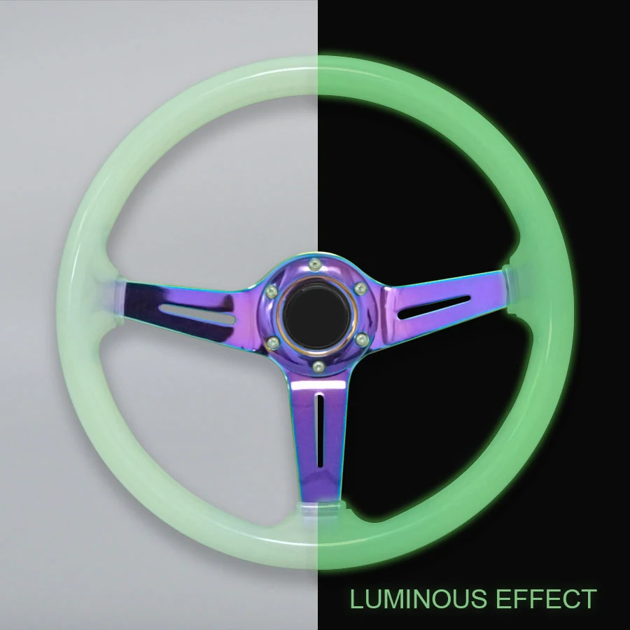 スポーツステアリングホイール,クリアクリスタル,アクリルバブル,jdm