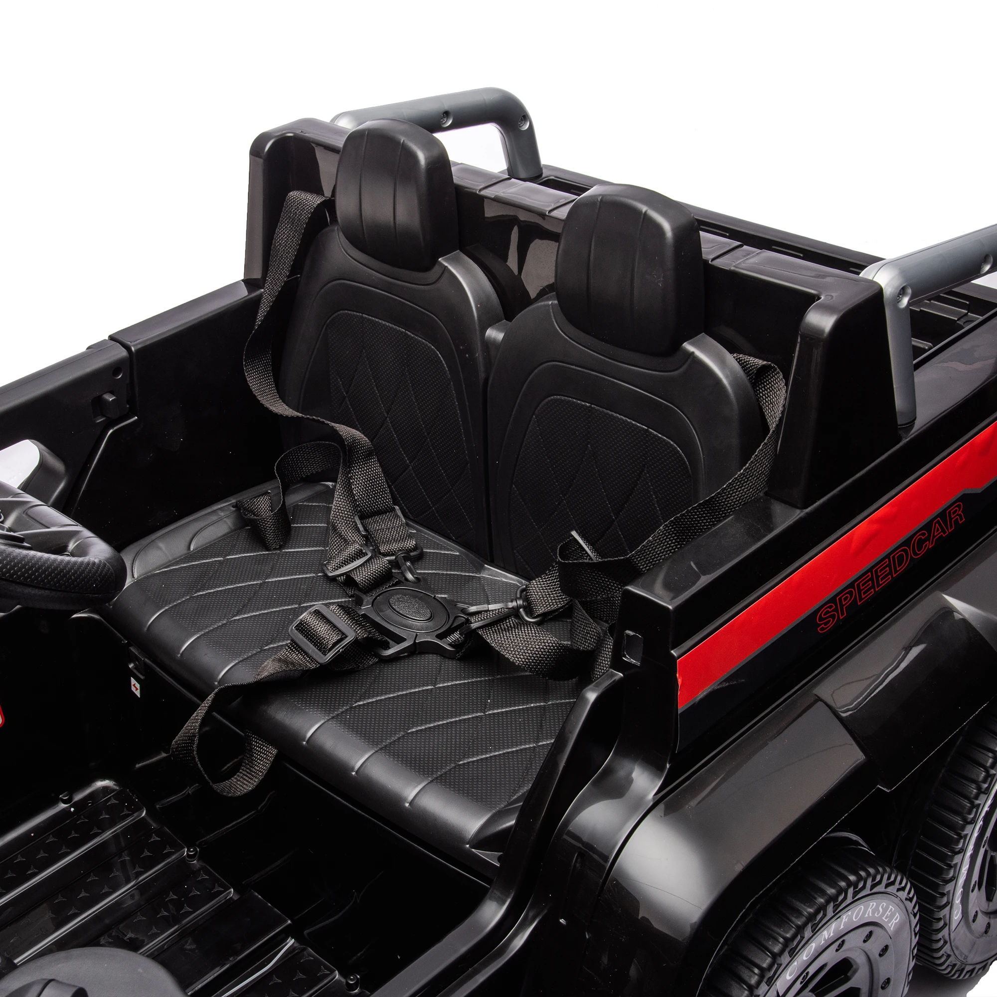 24V Kids Ride On Car 2 Seater Ride On Dump Truck With Remote Control 66.14 Lbs Maxmum Load Electric Utility Vehicles Battery Pow