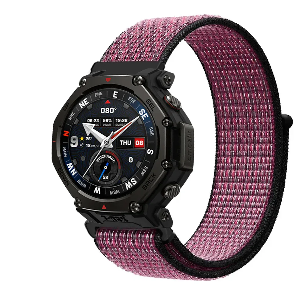 Nylon Loop Band in Black - Breathable & Adjustable