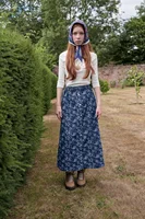 Clearance sale AS AW25 print denim collection flower denim boys girls familly match clothes - Image 3