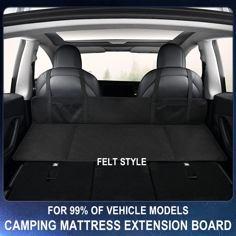 Car Sleeping Mattress Model Y Folding Camping Mattress Travel Mattress Travel Sleeping Bed Accessories for Tesla/Toyota/Honda/Nissan/ BMW/Benz car sleeping mattress camping mattress