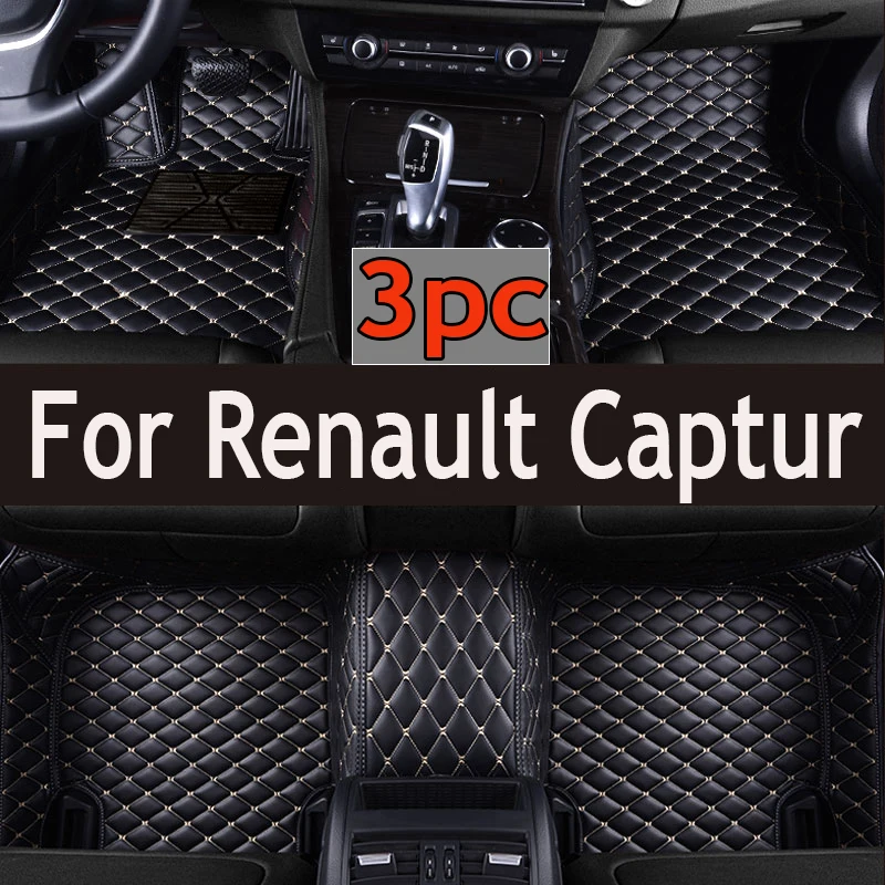 

Custom Car floor mats for Renault Captur 2014 2015 2016 2017 auto foot Pads automobile carpet cover