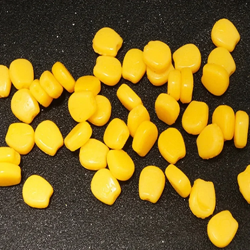 Carp Fishing Pop Ups Beads Fishing Beads Yellow Corn Flavored Bait Grasscarp Bait Floating Ball Accessories