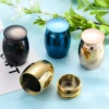 Dog Paw Keepsake Urn for Ashes Stainless Steel Pet Memorial Container Metal Decorative Cremation Urn for Dog Remains 5