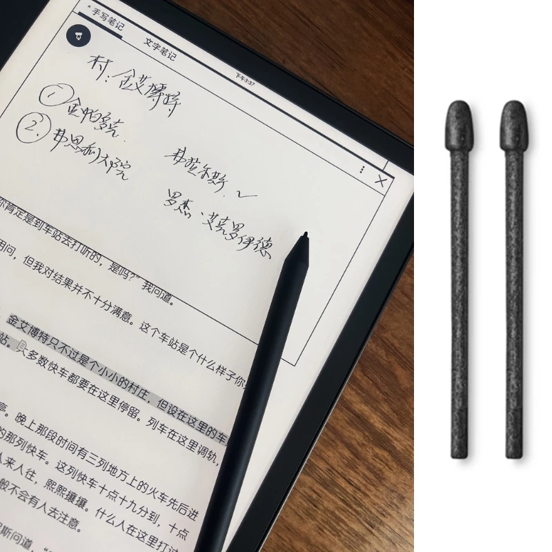 Polyester Fiber Pen Refills Pen Nib Precise Spare Pen Tips for Kindles Scribe Write Stylus Pen Long lasting
