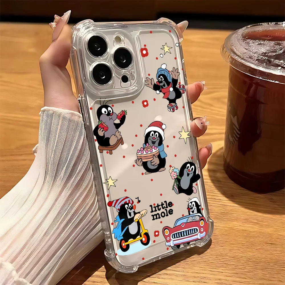 Cartoon Cute The Moles Phone Case - Adorable and Durable Protective Cover