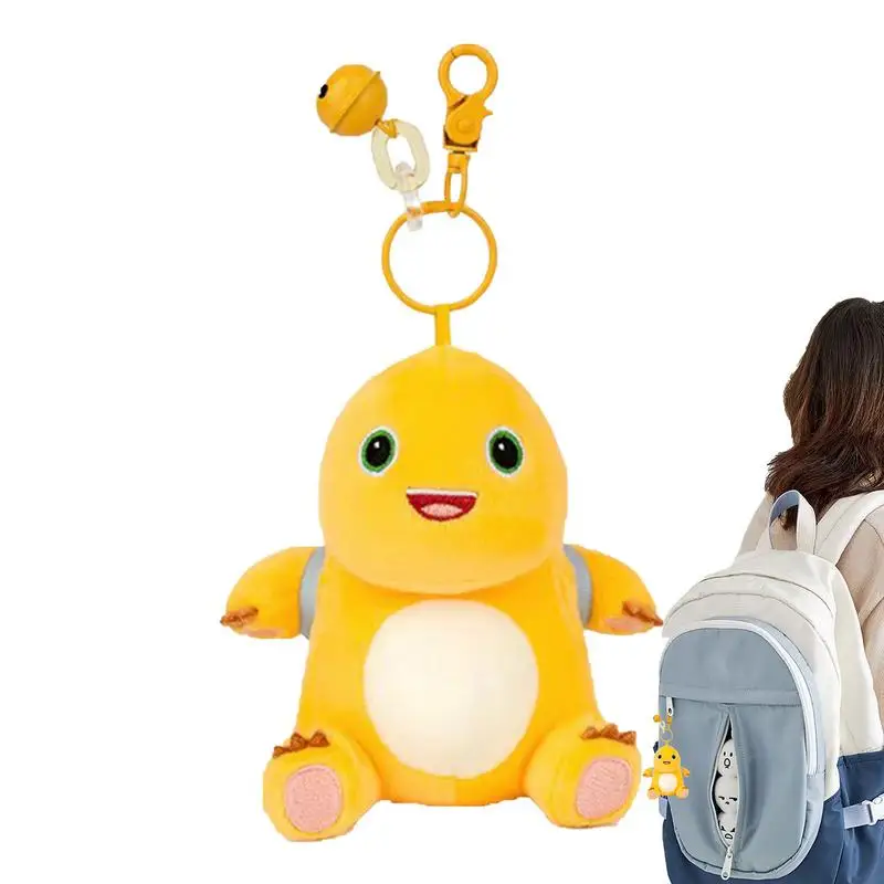 

Мультяшный плюшевый брелок, мультяшный детский Дракон, Сжимаемый плюшевый брелок, полипропиленовый хлопковый декоративный брелок для ключей от машины, мобильного телефона