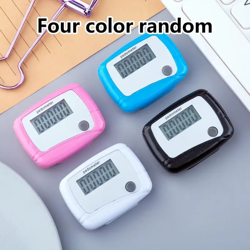 Mini Digital LCD Running Step Pedometer Jogging Training Walking Step Counter Fitness Exercise Belt Clip Pedometer