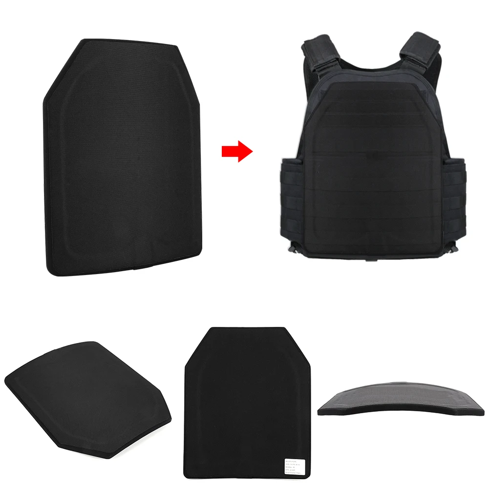 1PCS Heavy Duty Tactical Vest Protective Plates EVA/PE/Ceramic Anti-Stab Shock-Absorbing Inner Liner for Airsoft Plate Carrier ﻿
