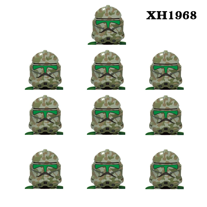 10 Pz/Set Building Blocks 41St Ranger Granite Brick 187Th Legion Clone Trooper Figure 442Nd Clone Trooper Tup Mini Assembly Toys