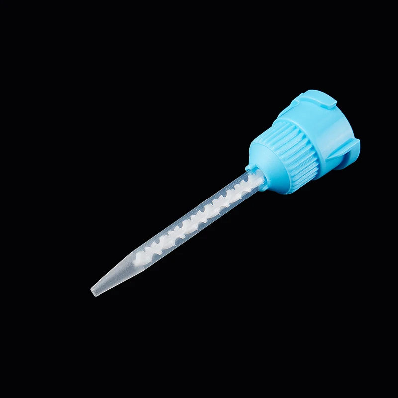 3.5 Mm Disposable Silicone Rubber Mixing Head 50pcs 1:1 Dental Materials Dentistry Silicone Rubber Gun Conveying Mixing Head dental mixing head