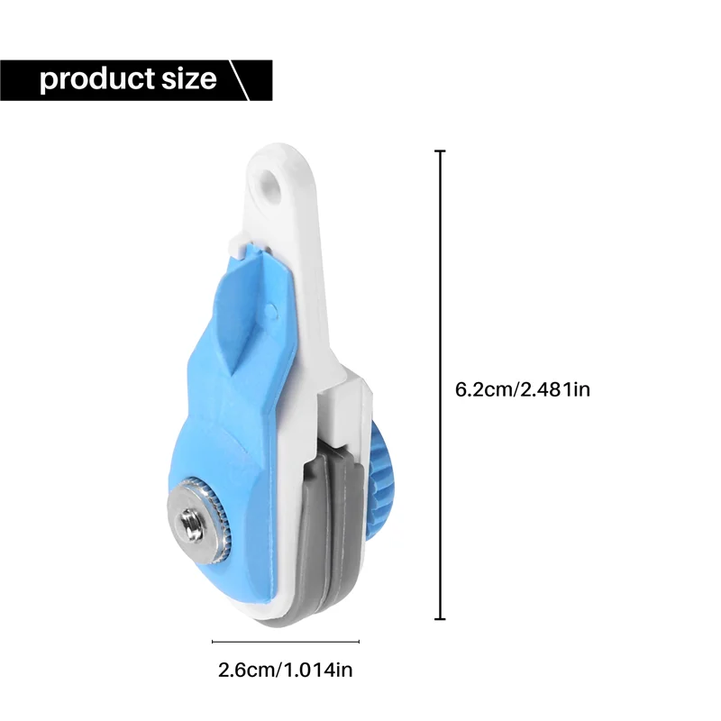 Planer Board Clip Di Rilascio Imbottita Downrigger Lenza Rilascio Snap Stacker Clip Di Rilascio Per Traina 6.2X1.9X2.6Cm