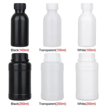 زجاجات سائلة شفافة فارغة محكمة الغلق ، كاشف ، تعبئة بلاستيك الحيوانات الأليفة ، زجاجة من من الحيوانات الأليفة ، 1 من من من من من من من البلاستيك ، 5