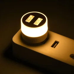 USB LED Eye-Friendly Reading Lamp - Compact, Portable Book & Night Light (Warm light)