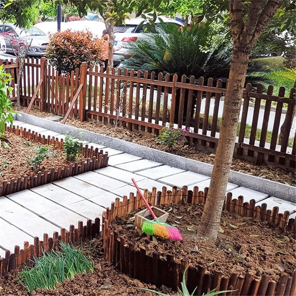 Wooden Folding Garden Border Fence 3