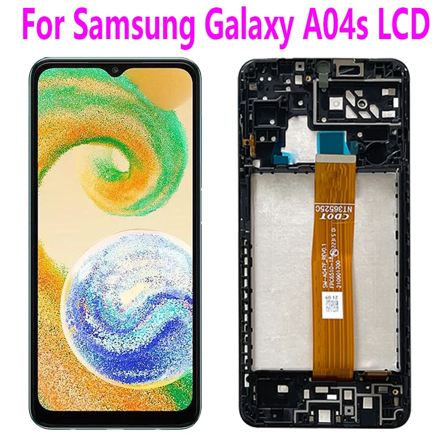 6.5''Original For Samsung Galaxy A04s LCD Display Screen Touch Panel ...