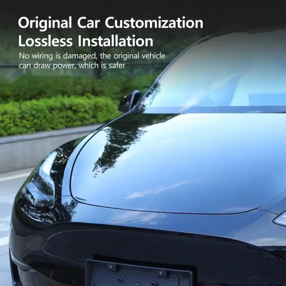 Spare Box Electric Lock Front Spare Box Electric Lock Soft-closing for Tesla Model 3 Y Automatic Adsorption Easy Installation Car Accessories