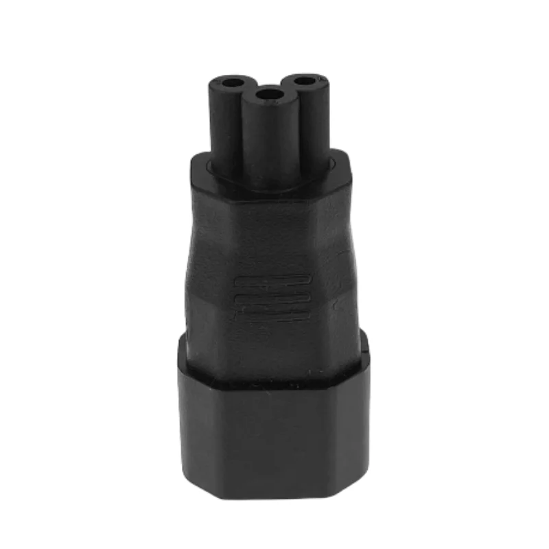 1pcs Plug Convertor C5 To C14 IEC320 Female Power Industrial Plug Adapter plug adapter power plug connector iec inlet