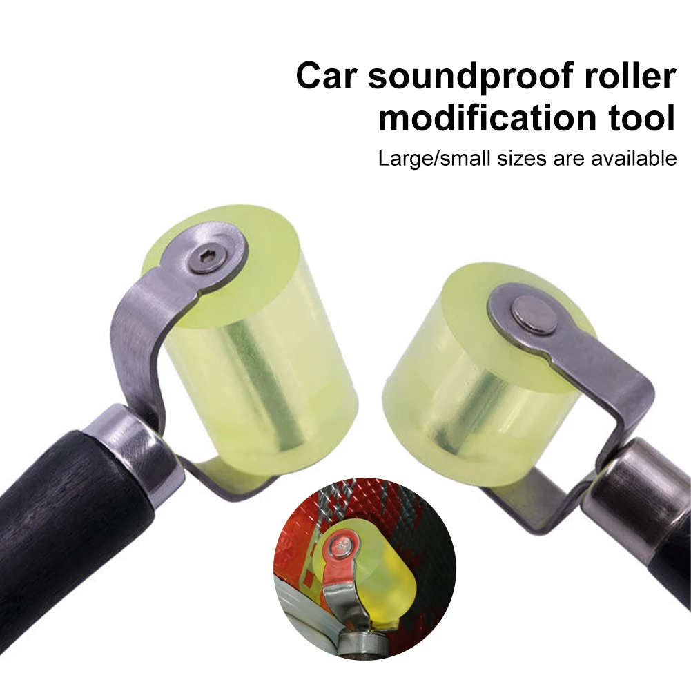 30/50mm Car Sound Deadening Wheel Roller Tool Automotive Soundproofing Sound Deadening Tool Auto Lamination Rollers soundproofing roller