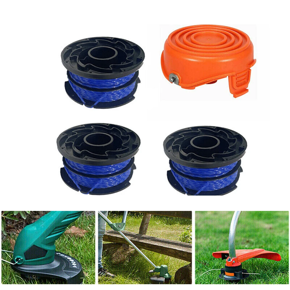

Крышка катушки/катушка и линия для Black & Decker GL315 GL350 GL650, набор деталей, садовые аксессуары для электроинструментов