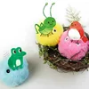 Cat Toys Balls Sound Frogs Birds Chirping Crickets EVA Balls Rolling Cat Plush Soft Self-Heeling Teaser Toys Pet Accessories 3