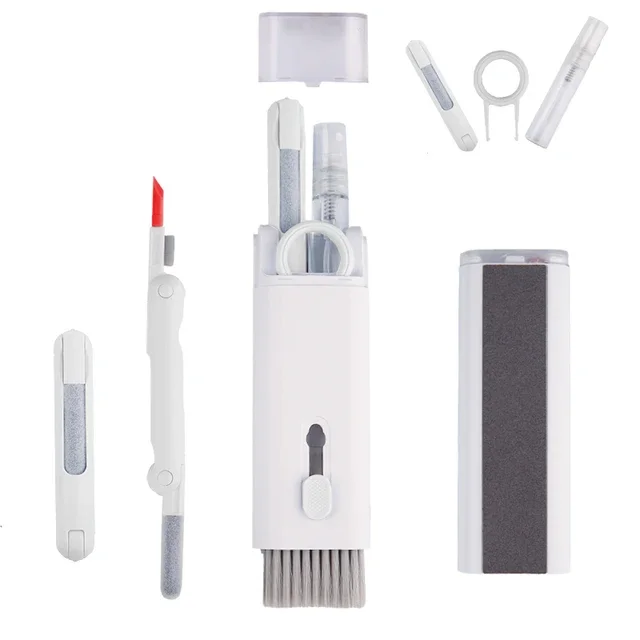 7-in-1 Computer Keyboard Cleaner Brush Kit Earphone Cleaning Pen For thumbnail 3