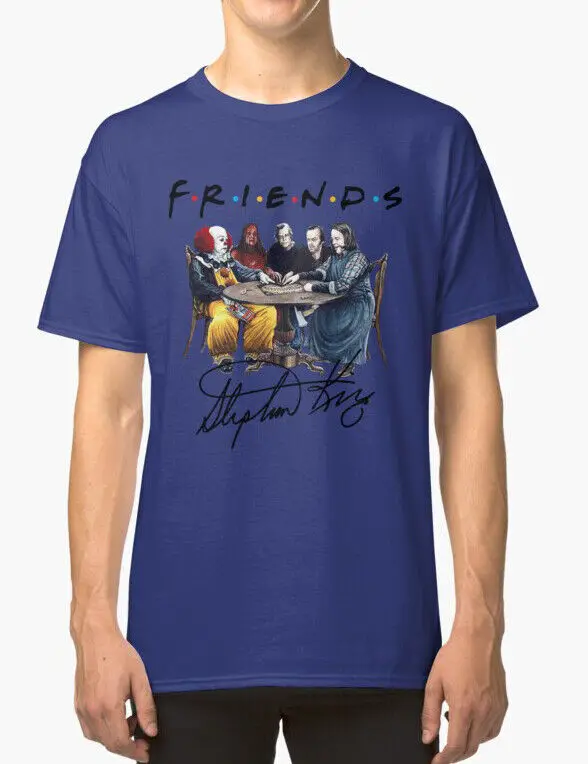 Maglietta Unisex Stephen-King Friends, Maglietta Friends, Maglietta Stephen-King