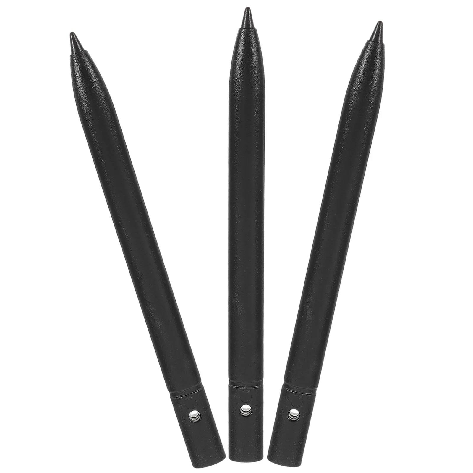 LED LCD 태블릿 용 3Pcs 스타일러스 펜 지울 수있는 쓰기 펜 교육용 그리기 도구 사무실 메모 회의록 노인 청각 장애인