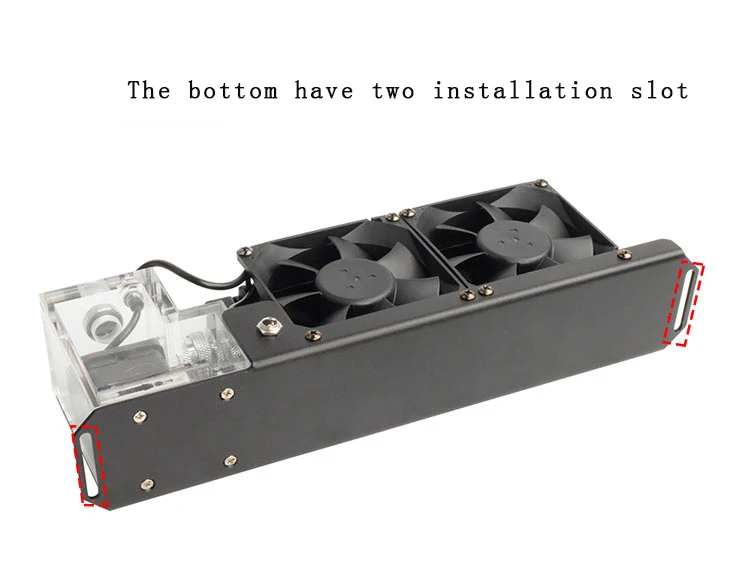 aio módulo de resfriamento água do radiador integrado kit de resfriamento de água externa para caso do pc telefone móvel portátil calor