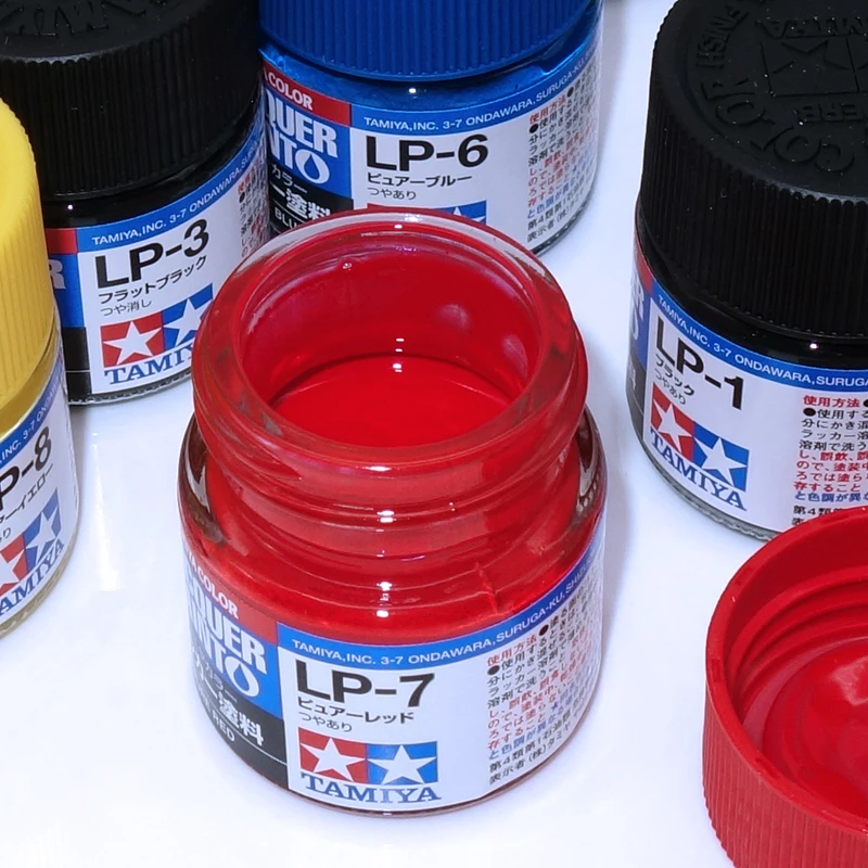 Tamiya LP1~LP33 model paint oily quick-drying nitro paint military hand-made model colored paint 10ml 11 4