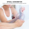 6 Pcs Finger Joint Goniometer Kit Medical Ruler Protractor Angle Spinals Plastic 4