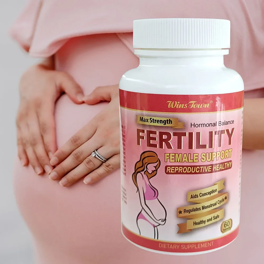2 Bottle men fertility tablets women's health fertility tablets promoting males hormone balance tablets woman fertility tablets