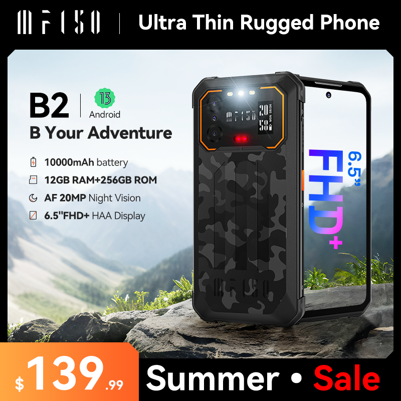  [World Premiere] IIIF150 B2 6.5"FHD+ Display Rugged Machine Night Vision 10000mAh 48MP Camera Android13 12GB(6+6 Extended) 256GB 