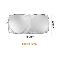 Premium Anti - UV Car Sun Shade Visor Protector (150x70cm)
