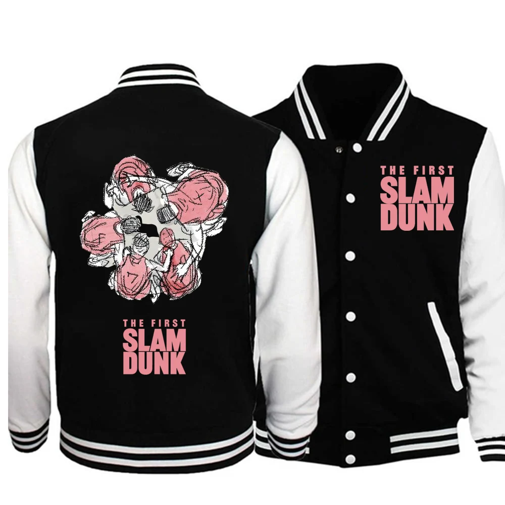 

Anime Slam Dunk Baseball Uniform Men's Flight Jacket Sweatshirt Coat