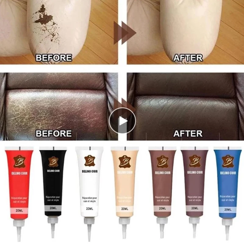 20ml/50ml Advanced Leather Repair Gel Cream Household Car Sofa