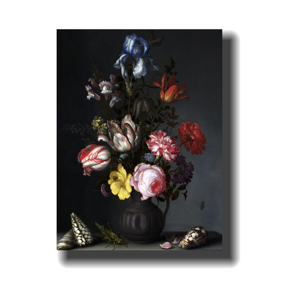 

Elegant Still Life Decoration Home Paintings Gray Room Decor Aesthetic Paintings Suitable For Mordern Living Room