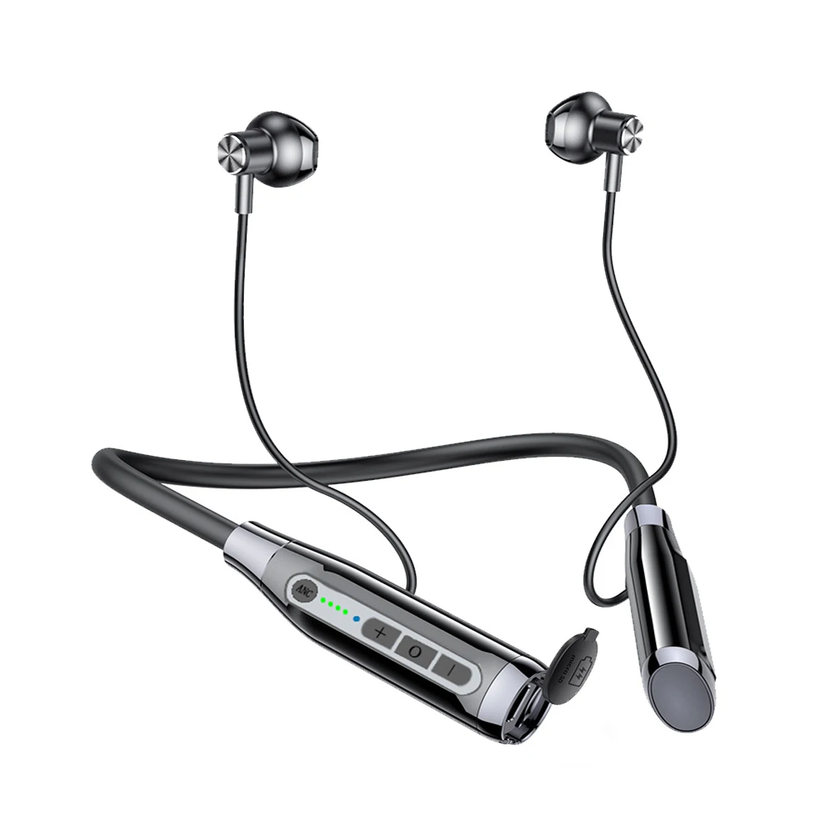 Comprar Auriculares magnéticos con Bluetooth 5,2 para colgar en el cuello,  auriculares deportivos con batería de larga duración, auriculares  intrauditivos con graves de alta potencia