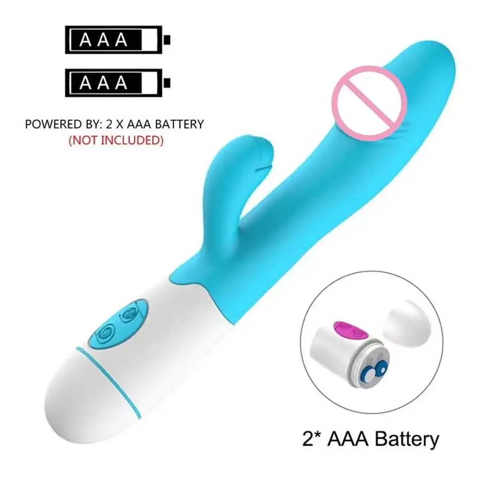 Rabbit Vibrator for Women Vagina G-Spot Nipple Clitoris Stimulator Thrusting Telescopic Rotating Dildo for Adult Sexy Toys 18+