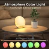 Simulation of Sunrise and Sunset Nature Wake Up Light LED Electronic Alarm Clock Light Bedside Lamp Sleep Timer Light Home Decor 3
