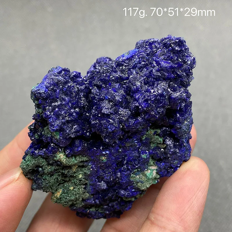 100% Natural beautiful Azurite and Malachite symbiotic mineral specimen crystal Stones and crystals Healing crystal