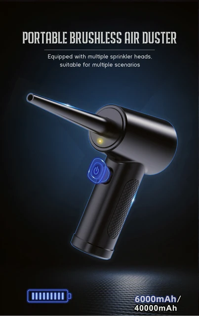 Mini Souffleur Sans Fil Puissant, Souffleur Air Comprimé 4