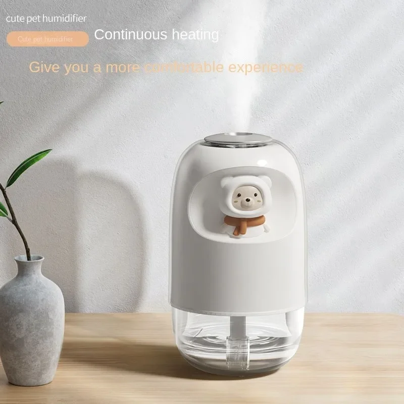 Lovely humidifier gift USB aromatherapy mother and baby car desktop color night light doll humidifier