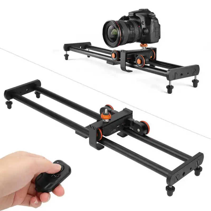 Camera Video Track Dolly Motorized Electric Slider Dolly for Canon for Nikon SLR Camera/Smartphone L4X Slider Car camera track slider