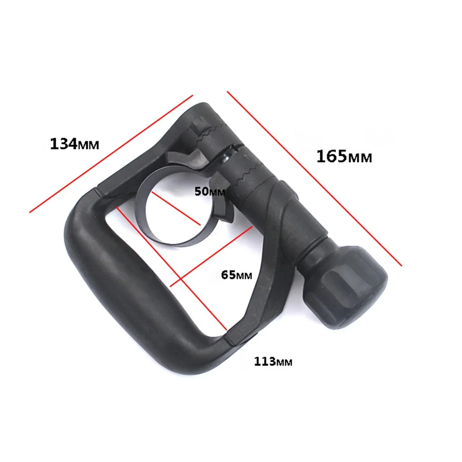 Side Handle For Bosch Rotary Hammer 11316/GSH 11E 2602025076 Black Electric Pickaxe Side Handle Auxiliary Handle Front